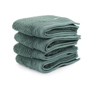 4pc Onkaparinga 45x65cm Avalon Hand Towel 550GSM Fir Green