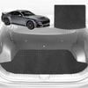 6D Diamond Car Boot Mat for Ford Mustang (S550)2015-2024- (without right ear)-Cargo Mat-Black-Outback GT