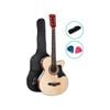 Alpha 38in Guitar Acoustic With Carry Bag