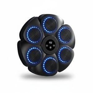 Wall Mount Boxing Machine Bluetooth Black Punch Pad + Gloves
