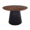 Henrik 130cm Round Dining Table Walnut