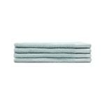 4pc Sheraton Luxury Maison Greenwich Hand Towels 40cm x 60cm Cotton Cloud Blue