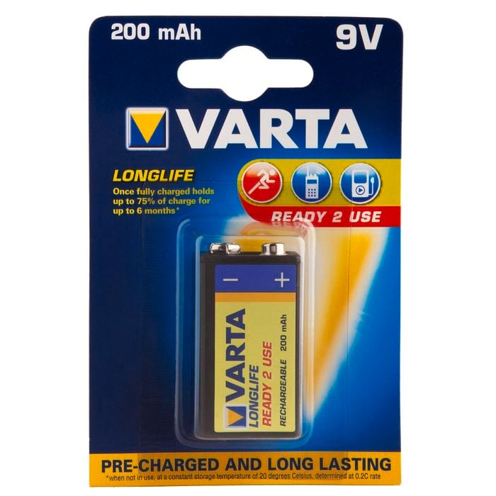 Varta 9V Rechargeable Battery