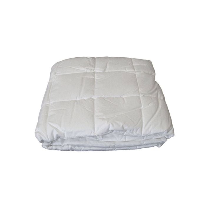 Cotton Japara Cover Microfiber Filling Mattress Protector Single