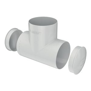 Marley 80mm Gull Grey Spreader Kit