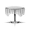 Crystal Clear 0.3mm 137cm Vinyl Tablecloth