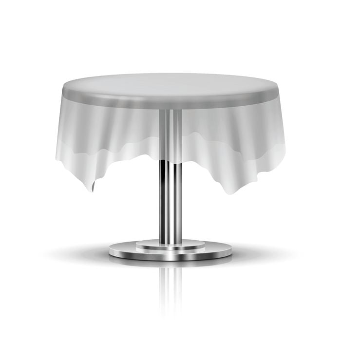 Crystal Clear 0.3mm 137cm Vinyl Tablecloth