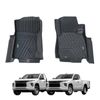 AUSGO Car Floor Mats for Mitsubishi Triton MQ MR Series Single / Extra Cab 2015-2024 All-Weather Floor Liners