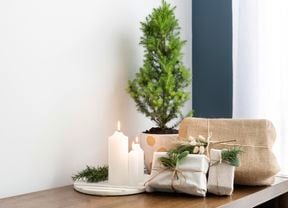DIY Advice Image - Sustainable gift-wrapping ideas for Christmas. G Drive blob storage upload.