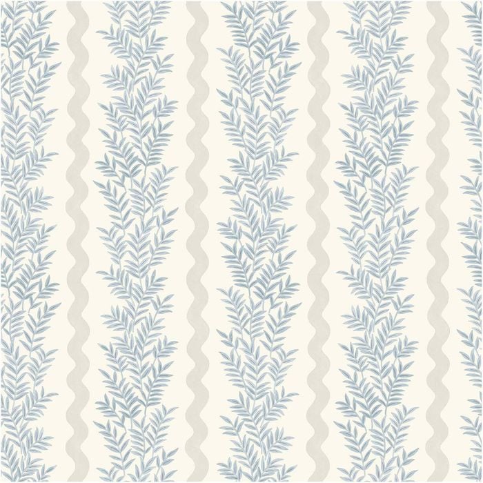 Pipkin Stripe Blue, Wallpaper 10.05m x 53cm Wallpaper Boutique