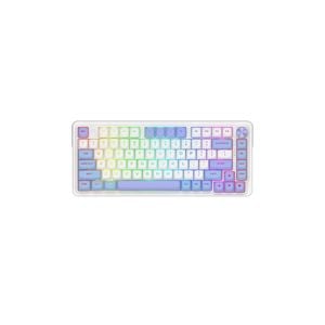 Redragon Ucal K673wbp Max White/purple 75% Gasket Wireless Mechanical Keyboard