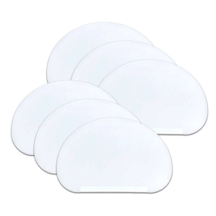 3x 3pc Brunswick Bakers Flexible Dough Cutter/Scraper DIY Baking Tools White