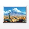 Mountain & Blue Sky  Print 100% Australian Made 90x60cm  (Poster)