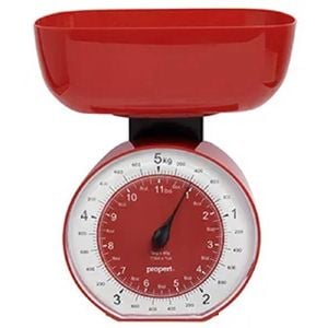 Propert Cardinal Mechanical Kitchen Scale Red 5kg