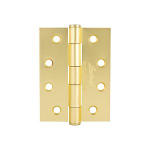Gainsborough 100 x 75mm Satin Brass Fxd Cap Fixed-Pin HINGE2PK