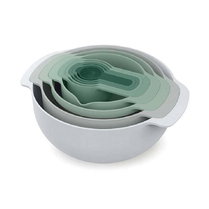Joseph & Joseph Nest 9 Plus 9-piece food preparation set - Editions (Sage)