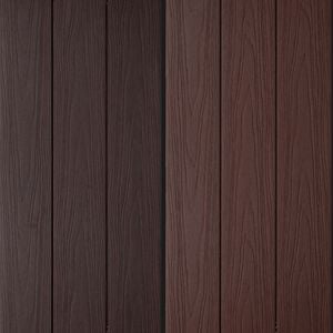 Ekodeck Designer Series 137 x 23mm 5.4m Riverbank Red / Estate Brown Composite Decking