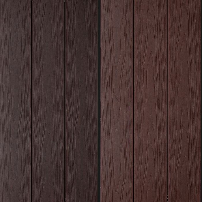 Ekodeck Designer Series 137 x 23mm 5.4m Riverbank Red / Estate Brown Composite Decking