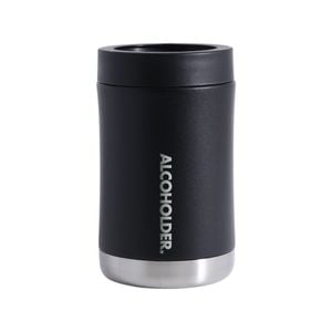 StubZero Can & Bottle Stubby Cooler Matte Black