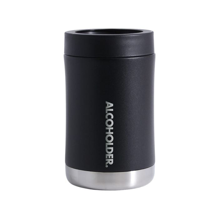StubZero Can & Bottle Stubby Cooler Matte Black