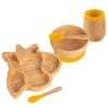 Tiny Dining 5pc Bamboo Unicorn Baby Weaning Set