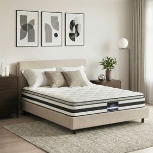 Giselle Bedding 21cm Pillow Top Bonnell Spring Double Mattress