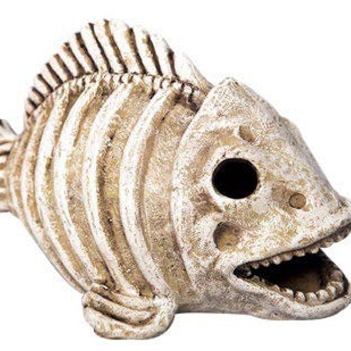 Aqua One Bone Fish Large Ornament 12x21.5x12cm (37484l)
