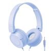 Laser Wired Foldable Headphones (Blue)