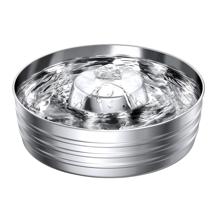 Yes4pets 3.78l Automatic Electric Pet Water Fountain Dog Cat Stainless Steel Feeder Bowl Dispenser