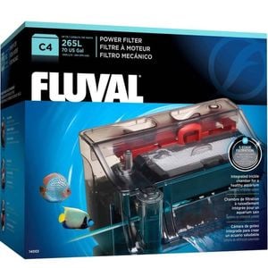 Fluval C4 Hang-On Power Filter – 900 L/h, 5-Stage Filtration