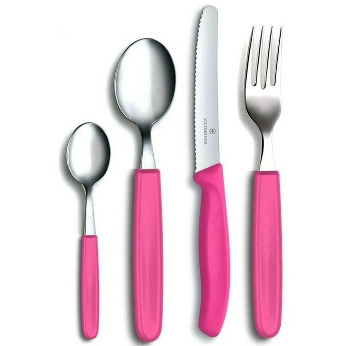 Laguiole 24pc Cutlery Set in Pink