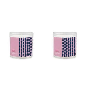 2PK Porto Illumina 425g Scented Wax Candle Lotus & Vanilla Dream