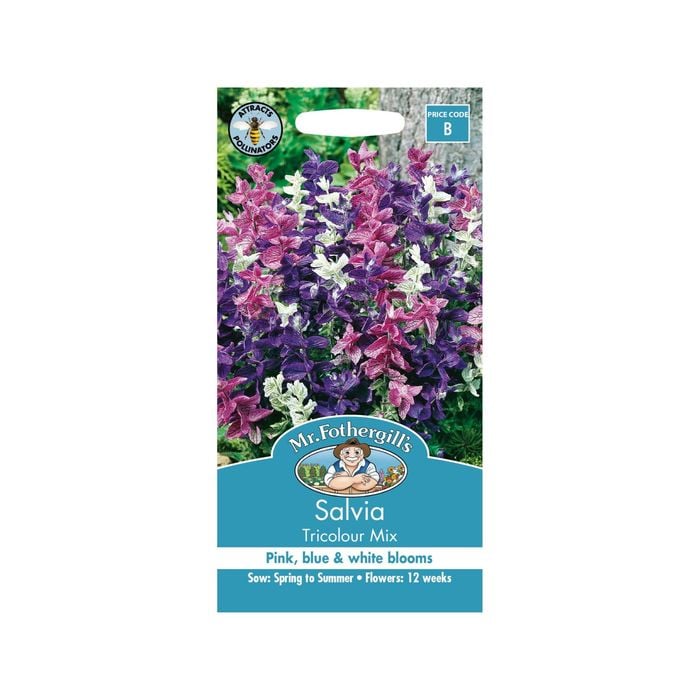 Mr Fothergill's Salvia Tricolour Mix