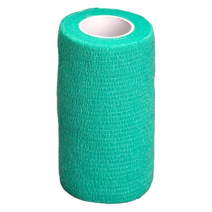 GlobalFlex Easy Rip Cohesive Bandage for Pets Green 10cm x 4.5m