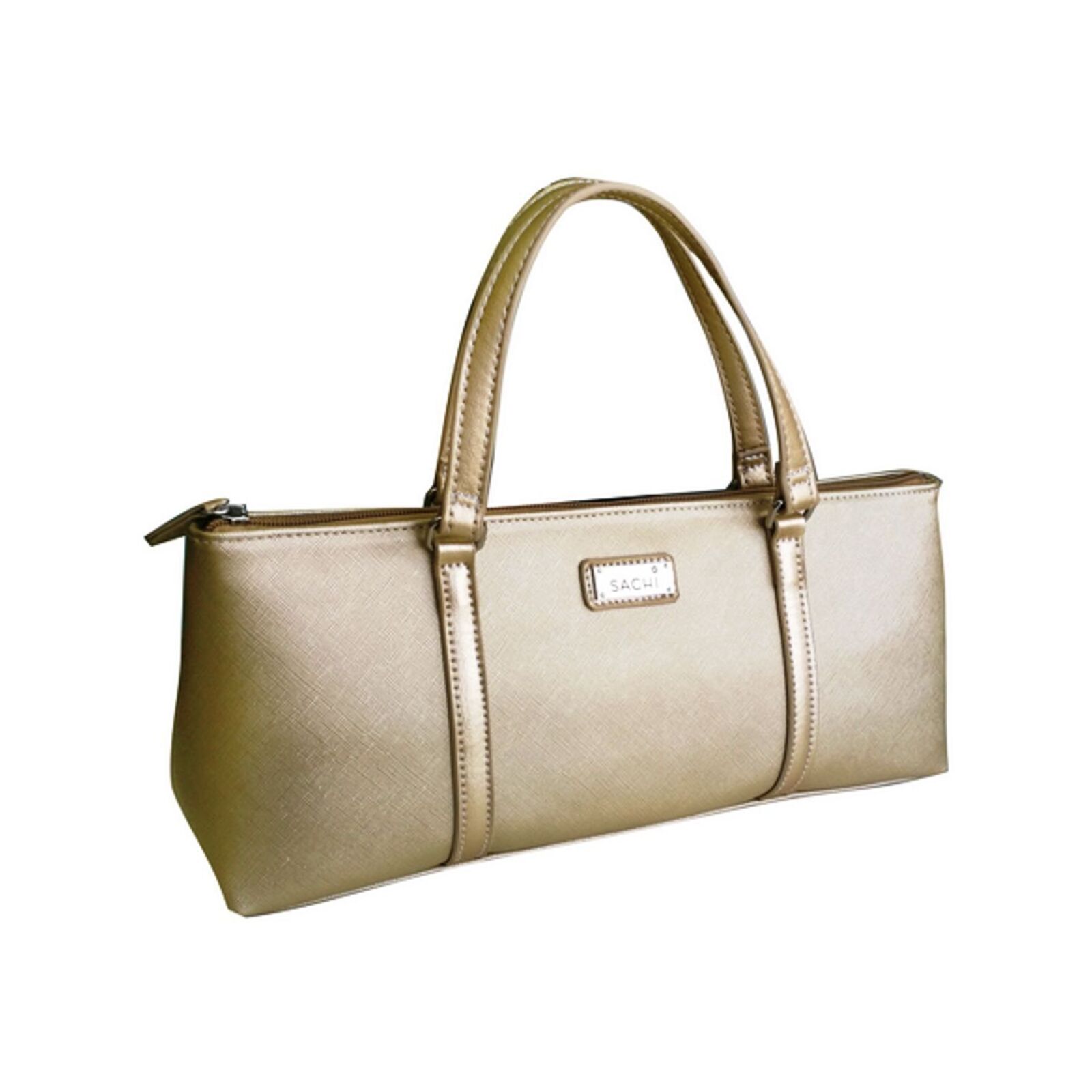 Sachi 36x15cm Insulated Wine Carrier Purse Champagne Gold Bunnings Australia