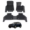 AUSGO Double-Layer Car Floor Mats for BMW X5 G05 2018-Onwards All-Weather Floor Liners