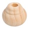 80mm Untreated Clear Pine Round Feet