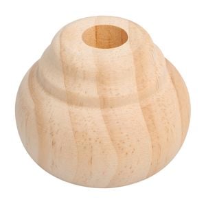 80mm Untreated Clear Pine Round Feet