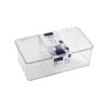 Boxsweden 2.8L Clear Crystal Hinged Storage Container