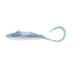 Berkley Gulp Nemesis 4'' Soft Plastic Fishing Lure Blue Pepper Neon