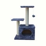 YES4PETS 71cm Grey Cat Scratching Tree Scratcher Post Pole Furniture Gym House