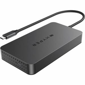 Targus HyperDrive HD7002GL Docking Station – Dual 4K Display Support – Grey – USB-C Connectivity
