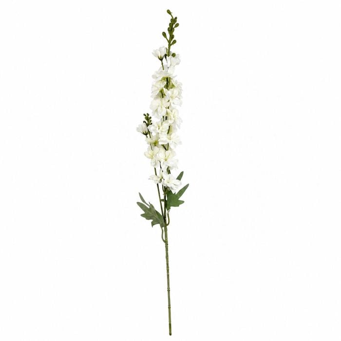 70cm White Lupin Artificial Flower