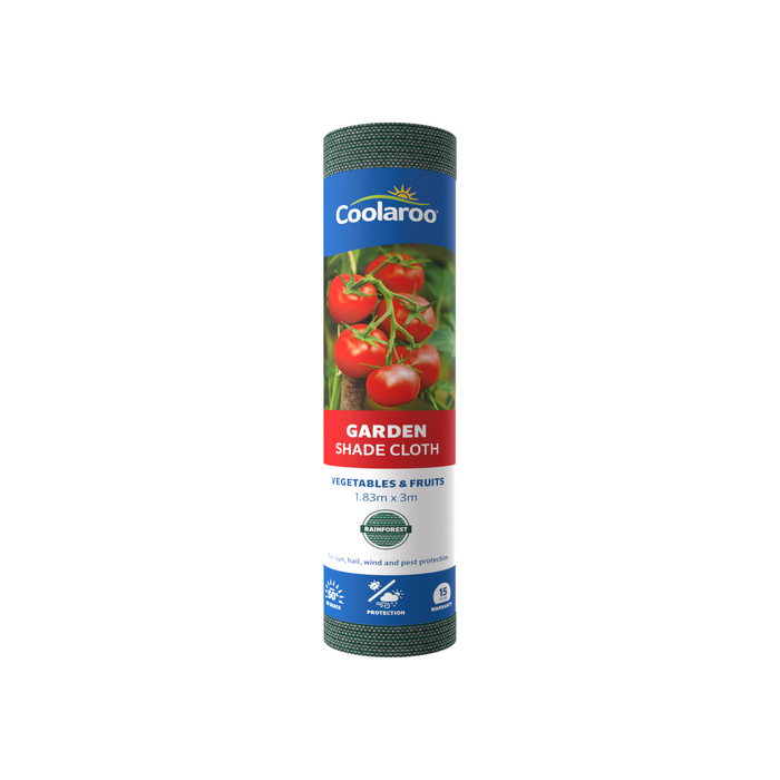 Coolaroo 1.83 x 3m Rainforest Garden Shade Cloth - 50% UV Block