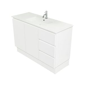 CIBO 1200mm White Tonic Full Height Vanity