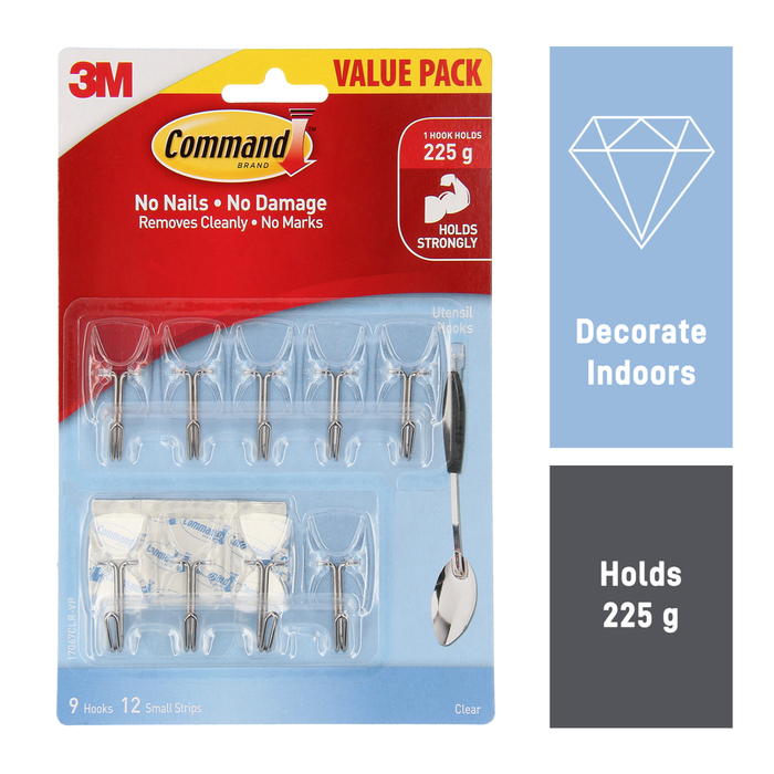 Command utensil hooks sales