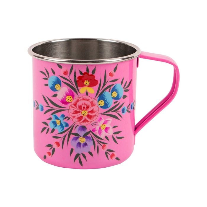 BillyCan Pansy 450ml Hand-Painted Camping Mug