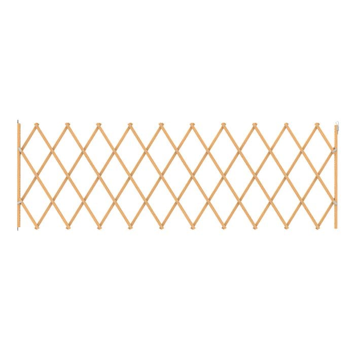 Hakuna Pets Timber Extra-Wide Expanding Pet Barrier