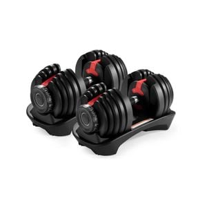 24kg X 2 Smart Adjustable Dumbbell Weight Set Combines 15 Sets From 2.5 - 24kg