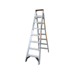 Gorilla 2.4m 180kg 8 Step Silverback Dual Purpose Ladder